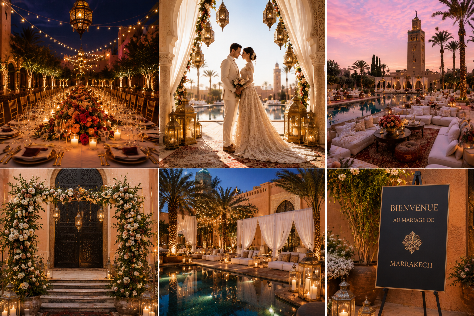 Organización de bodas en Marrakech Una celebración única con Morevent Planificación de bodas en Marrakech: Una celebración única con Morevent.