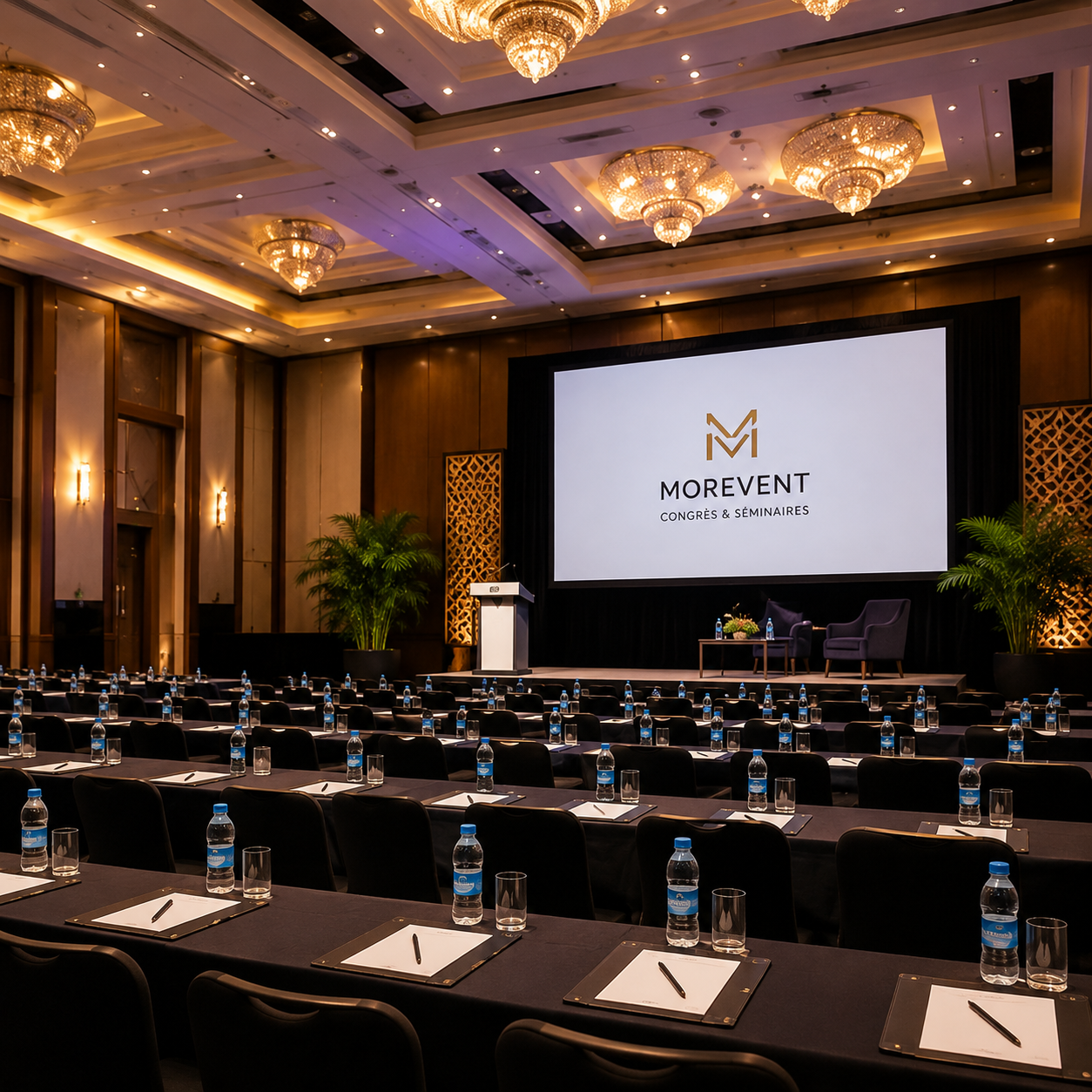 Organisation d’événements professionnels à Marrakech pour congrès et séminaires